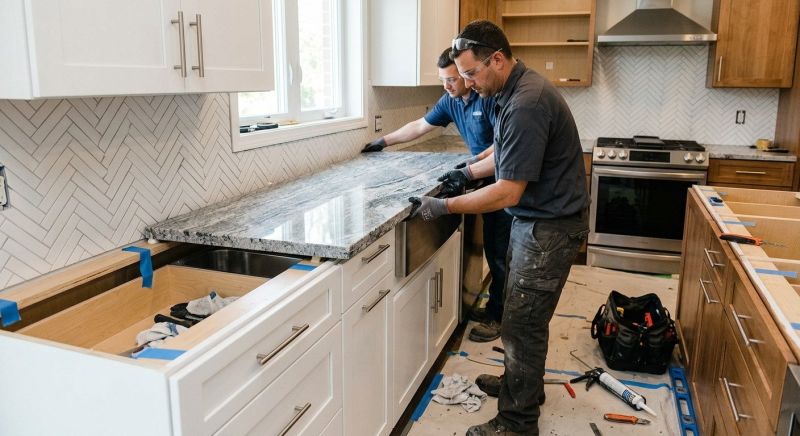 Granite Countertop Installation in Lake County, IL