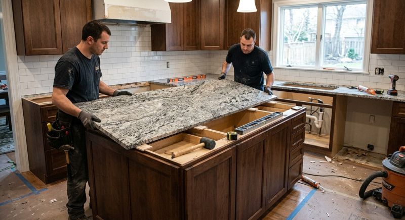 Kitchen Countertop Installation in Lake County, IL
